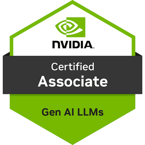 NVIDIA Certified Associate: Generative AI & LLMs